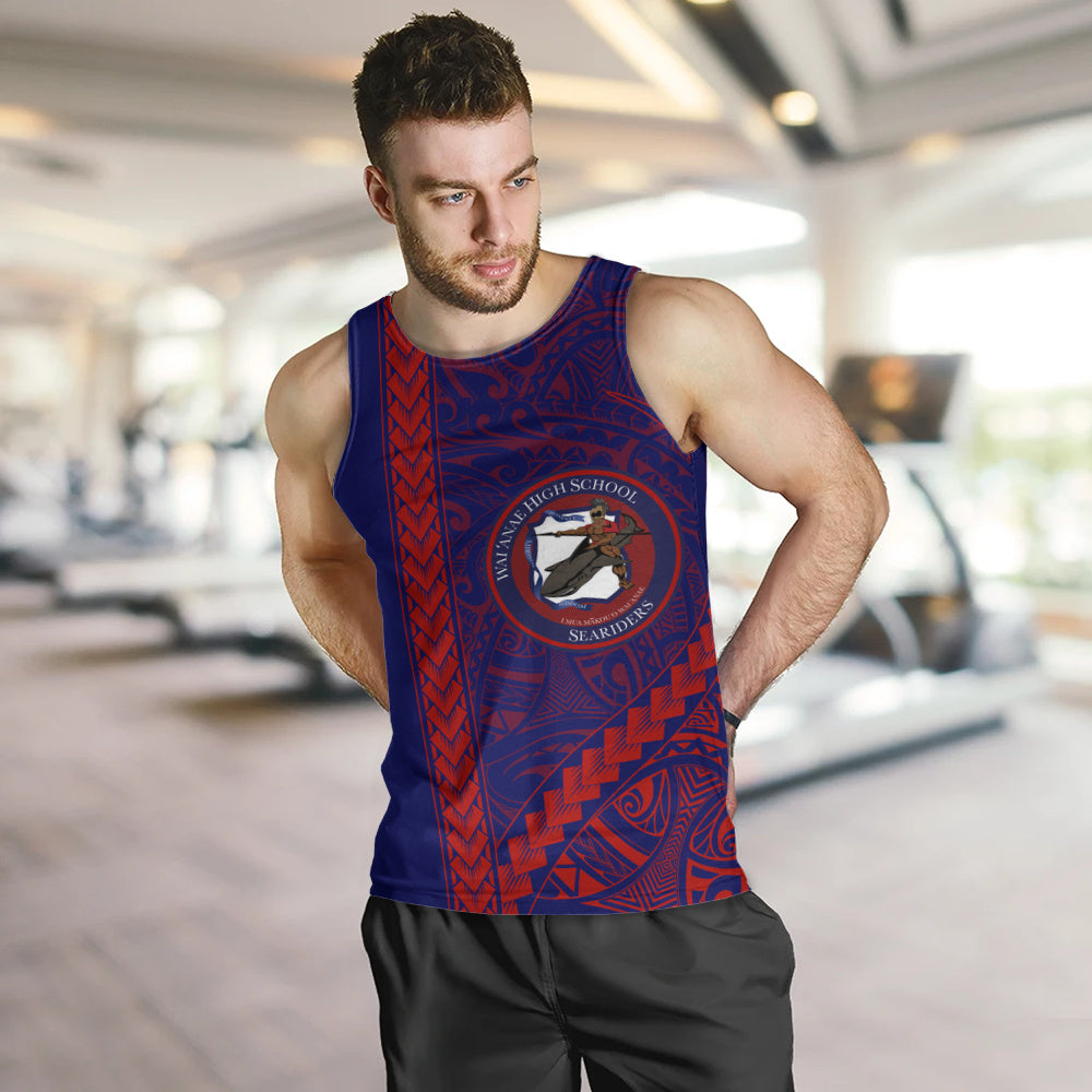Waianae High School Tank Top Tribal Polynesian Pride Style