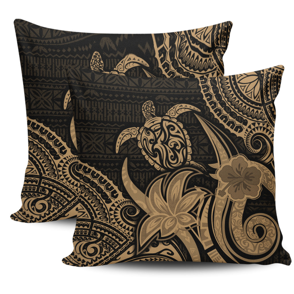 Hawaii Pillow Cases Honu Turtle Hibiscus Tribal Legacy