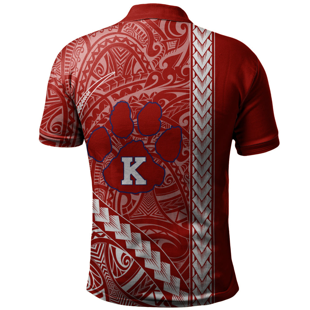 Keaʻau High School Polo Shirt Tribal Polynesian Pride Style