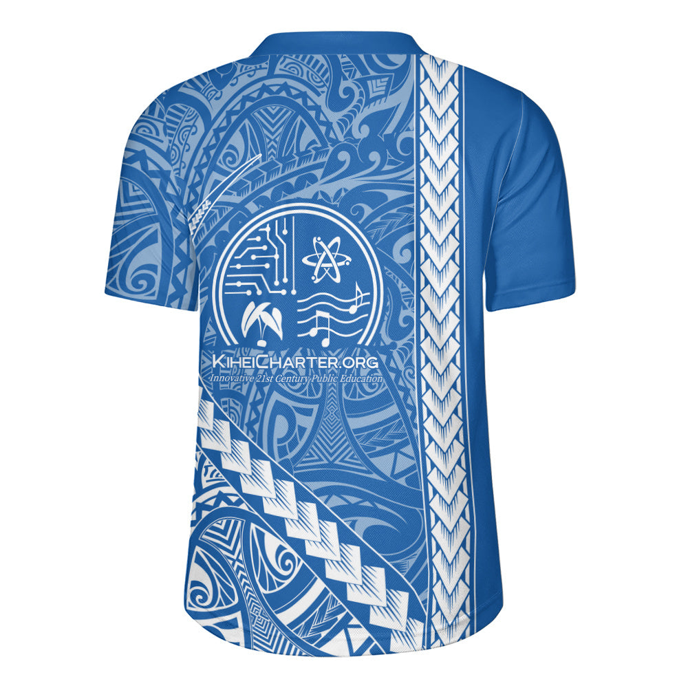 Kihei Charter School Rugby Jersey Tribal Polynesian Pride Style