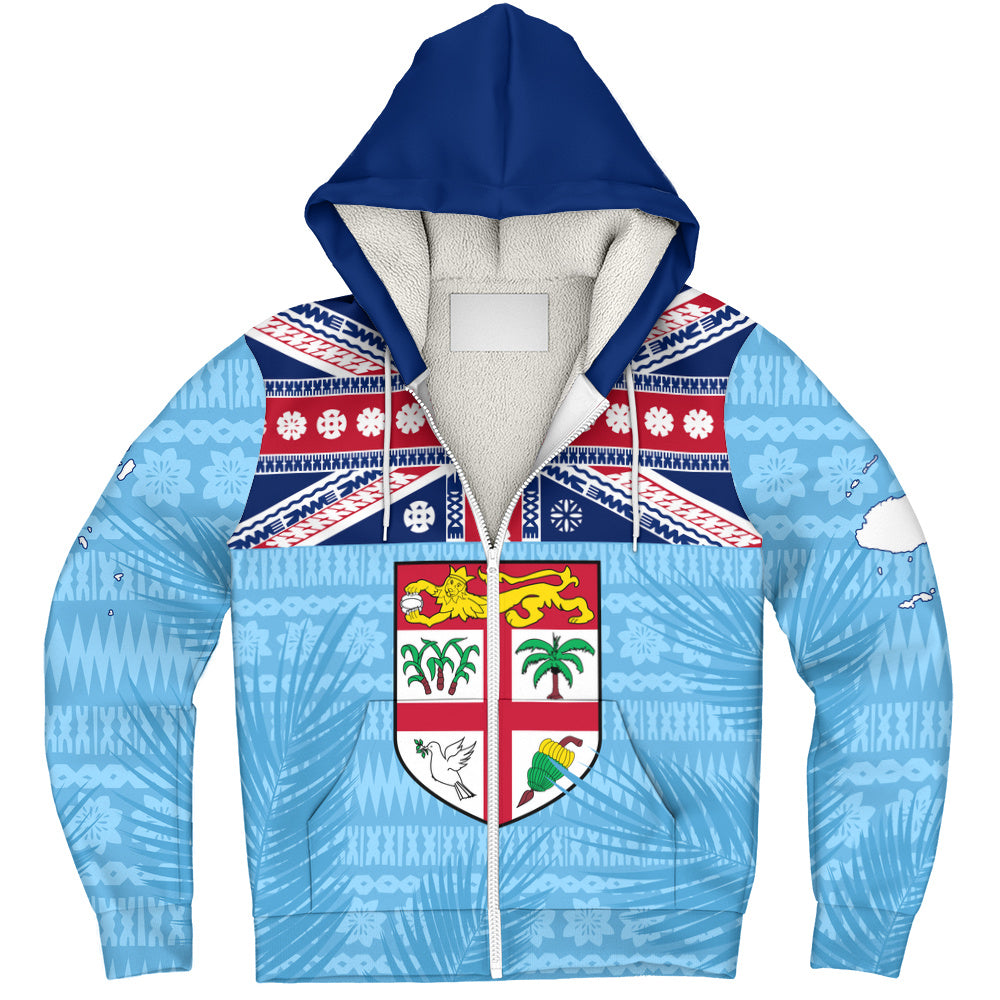 Fiji Sherpa Hoodie Fiji Day Island Crest Pride