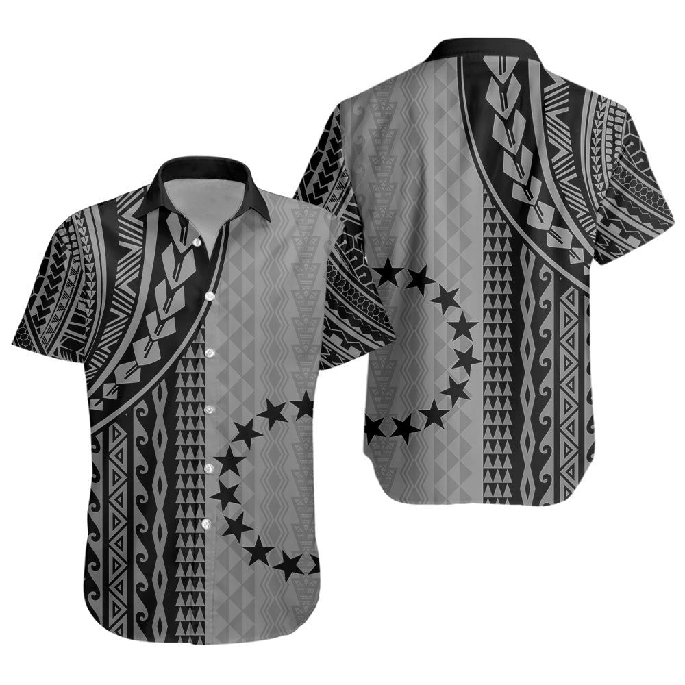 Cook Islands Short Sleeve Shirt Polynesian Tattoo