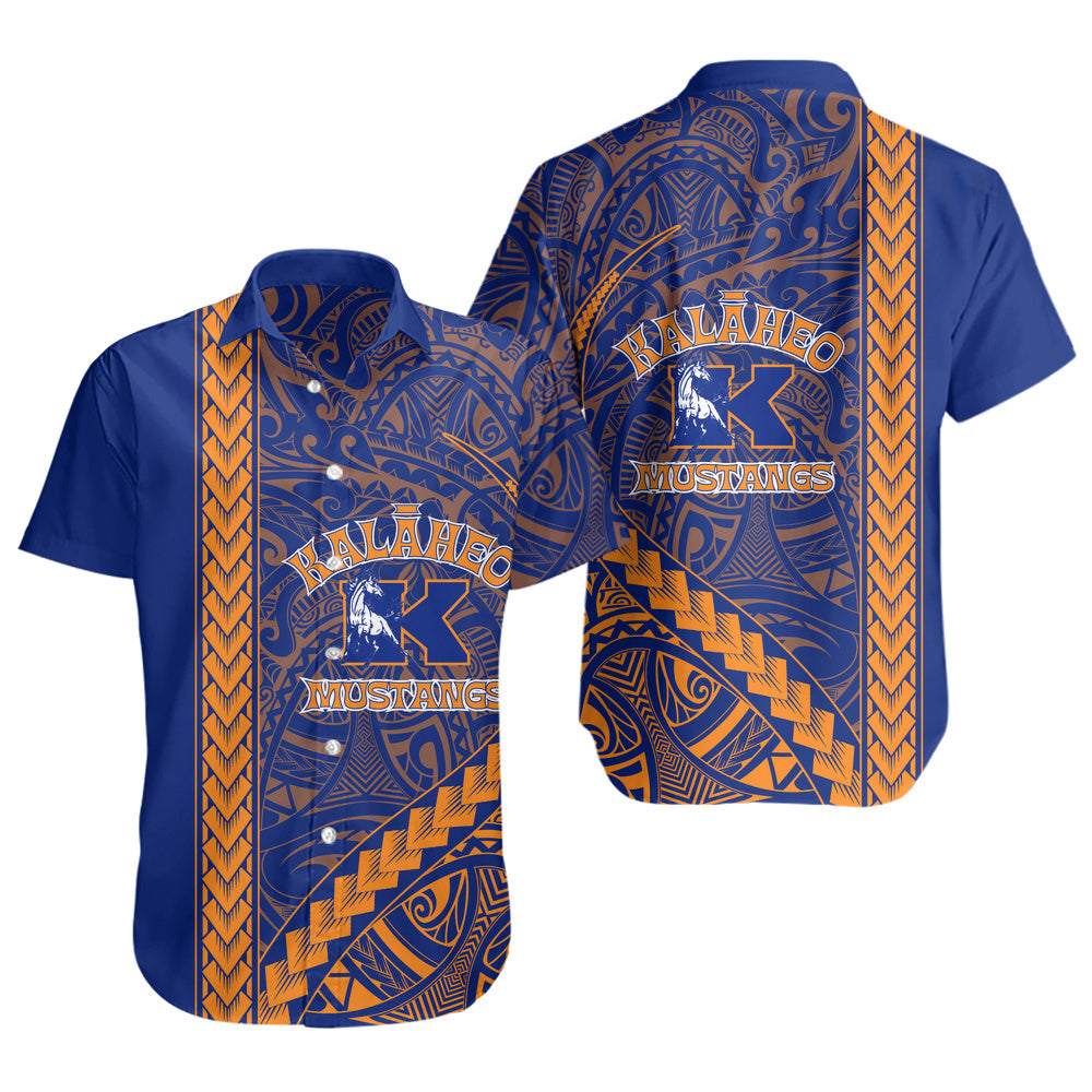 Kalaheo High School Short Sleeve Shirt Tribal Polynesian Pride Style