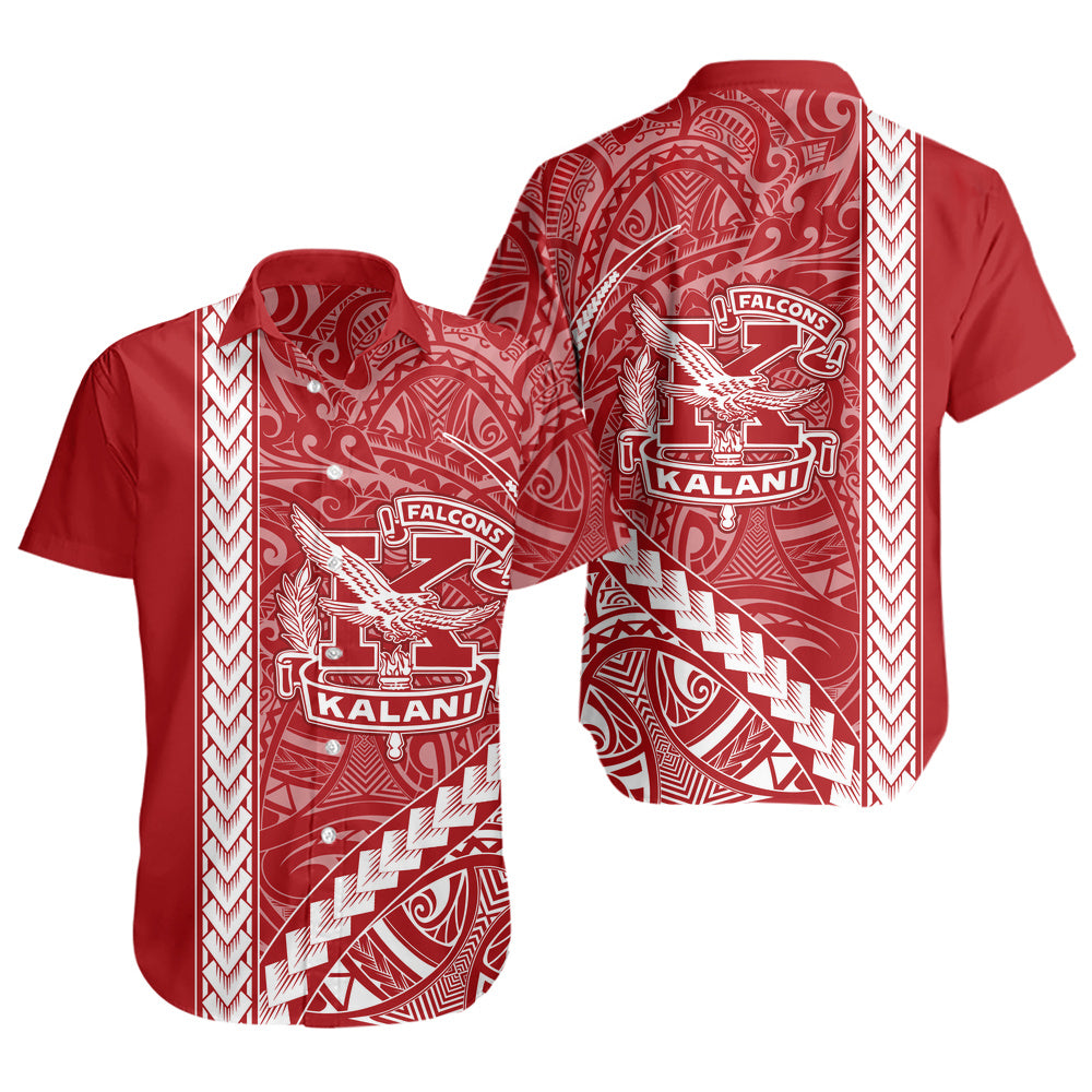 Kalani High School Short Sleeve Shirt Tribal Polynesian Pride Style