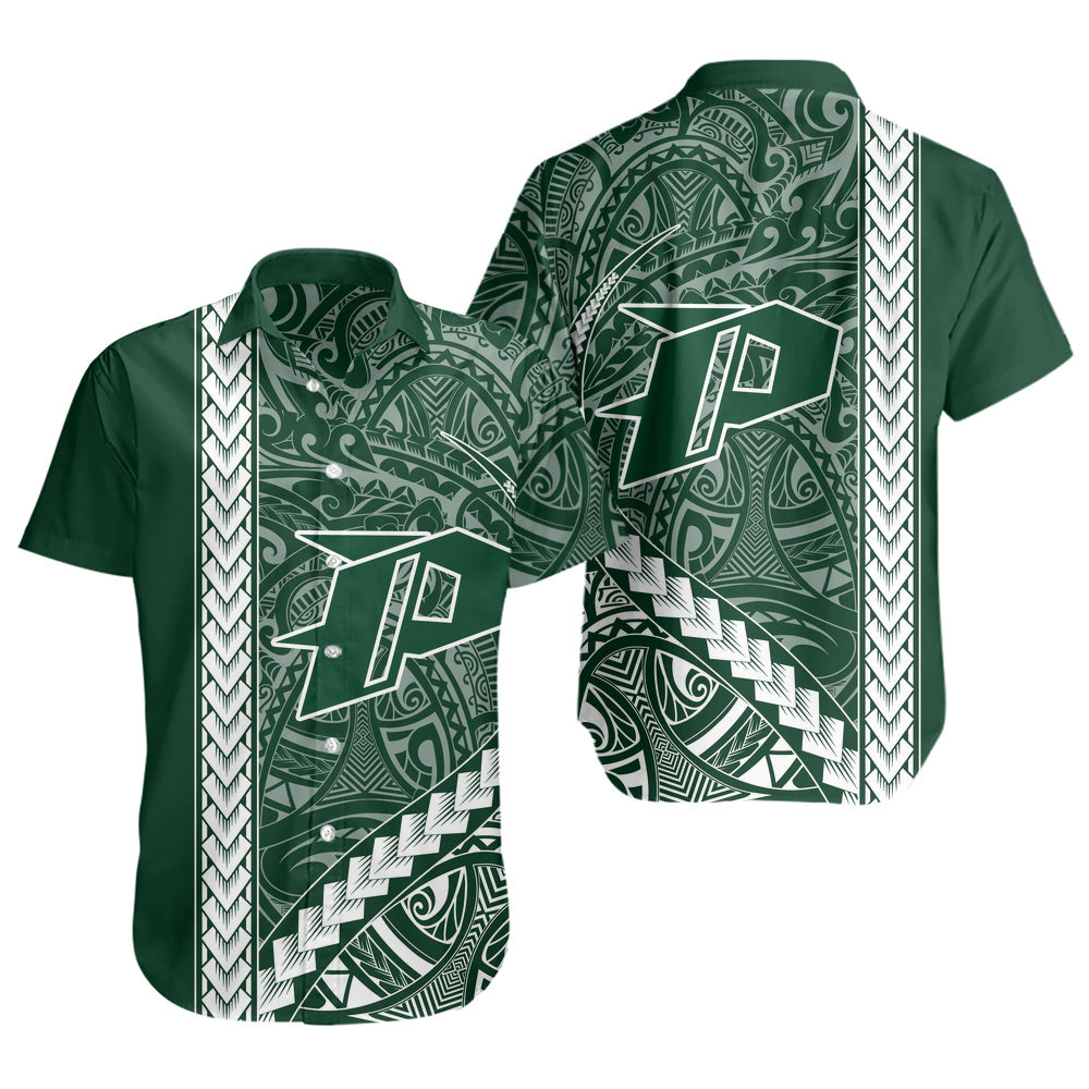 Pahoa High and Intermediate School Short Sleeve Shirt Tribal Polynesian Pride Style