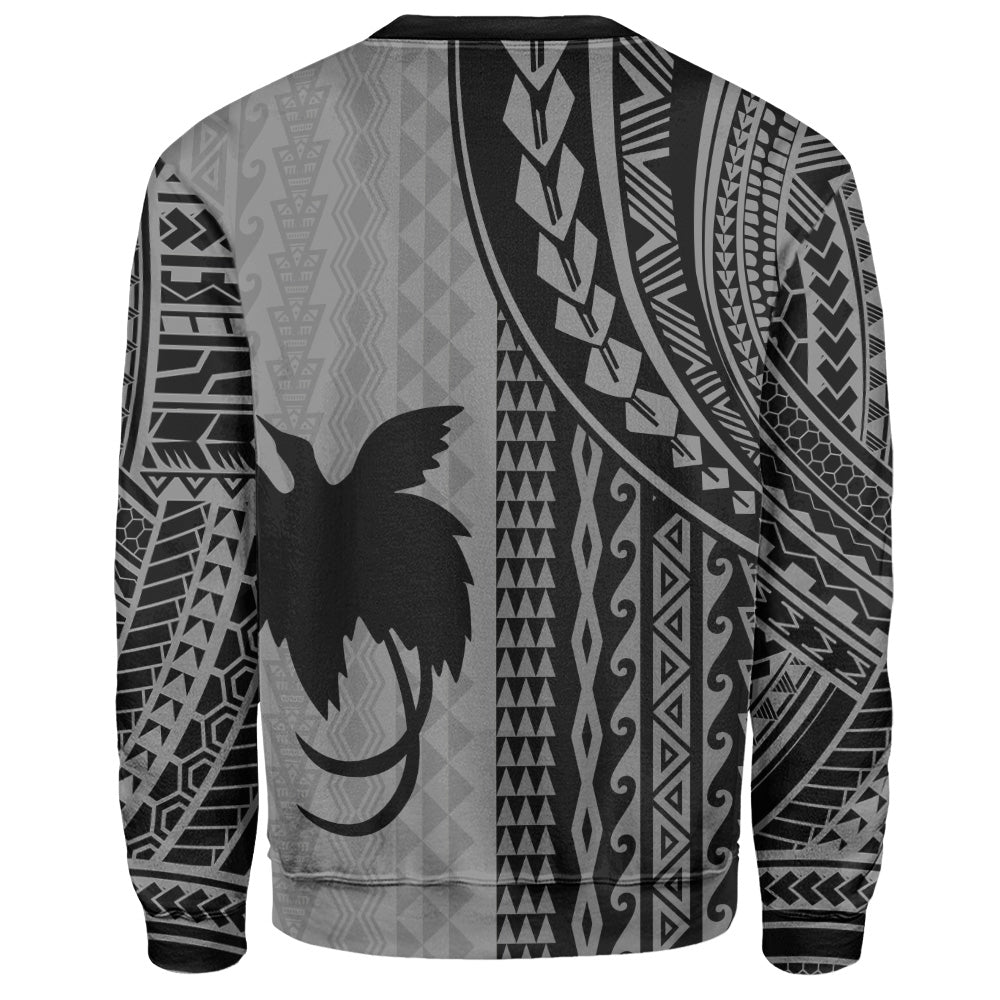 Papua New Guinea Sweatshirt Polynesian Tattoo