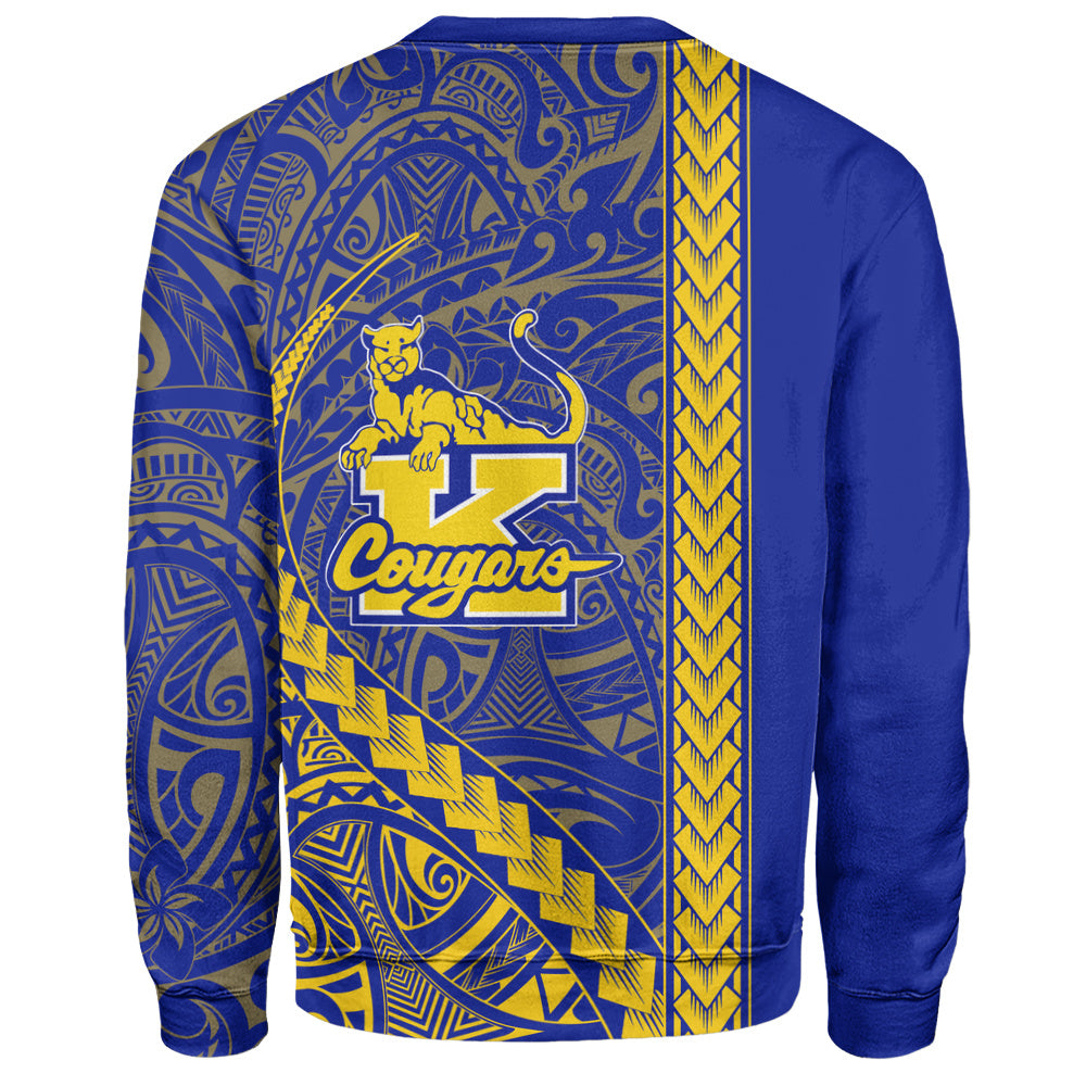 Henry J. Kaiser High School (Hawaii) Sweatshirt Tribal Polynesian Pride Style