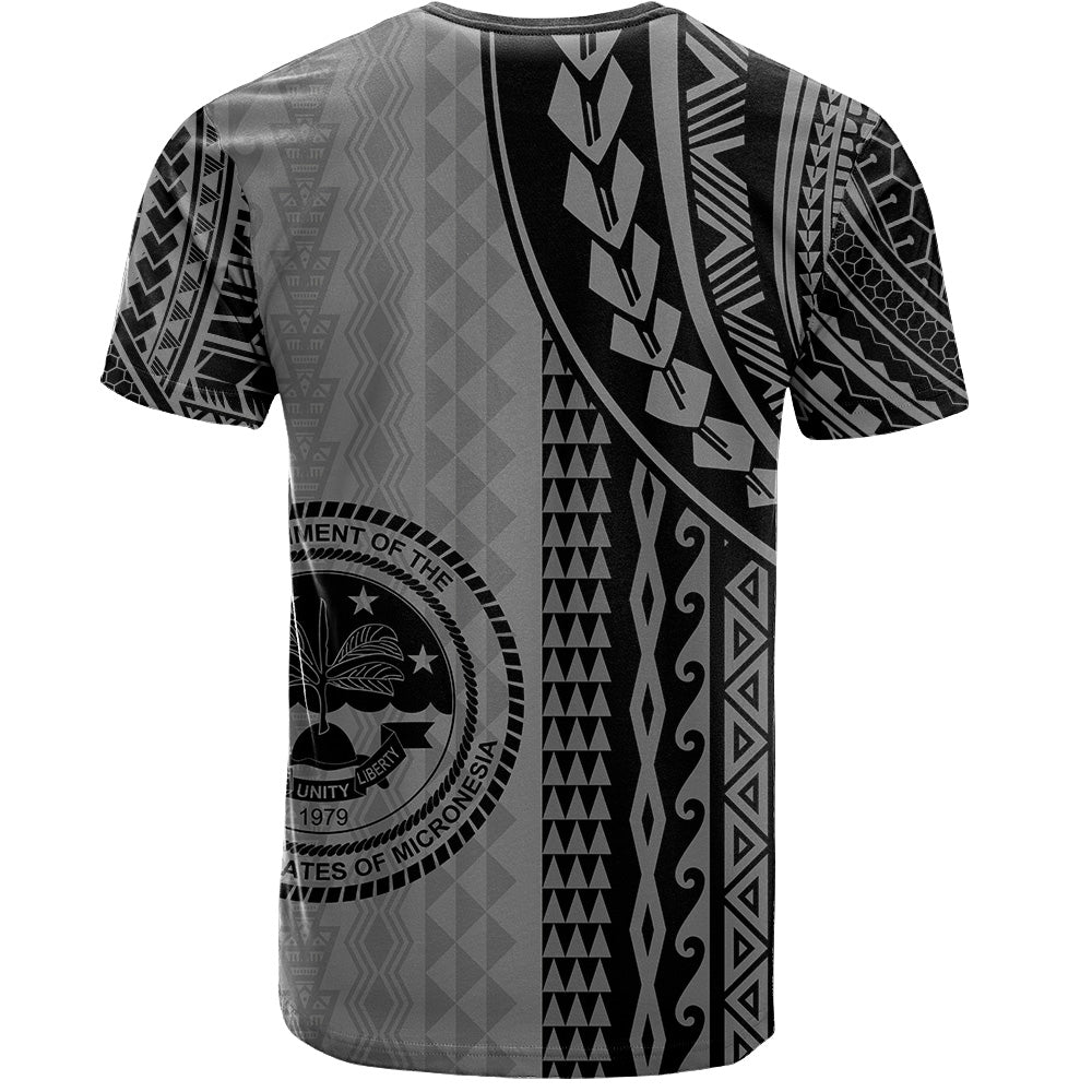 Federated States Of Micronesia T-Shirt Polynesian Tattoo