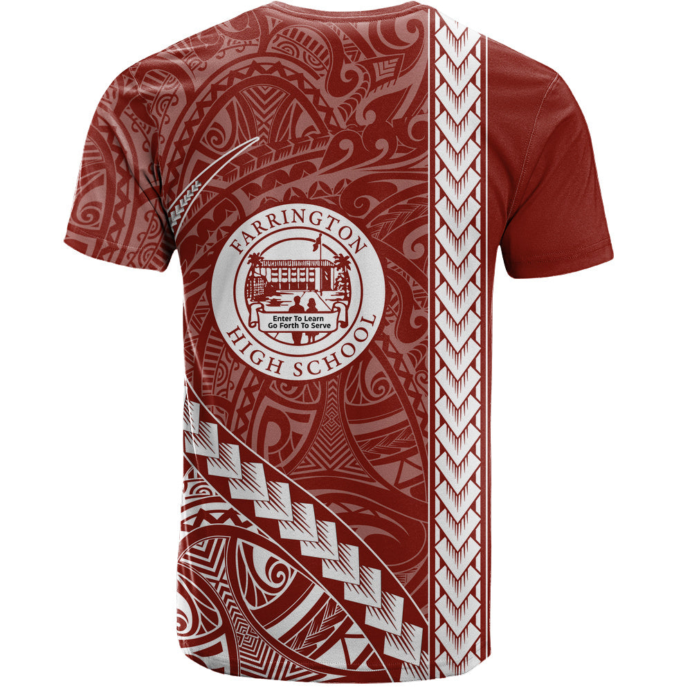 Farrington High School T-Shirt Tribal Polynesian Pride Style