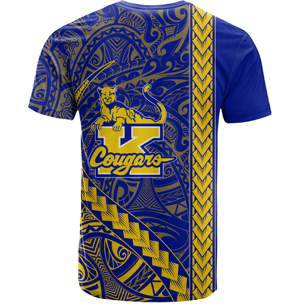 Henry J. Kaiser High School (Hawaii) T-Shirt Tribal Polynesian Pride Style