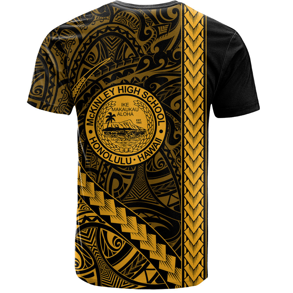 President William McKinley High School T-Shirt Tribal Polynesian Pride Style