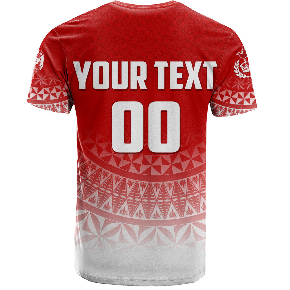 Tonga T-Shirt Mate Ma'a Tonga Rugby Ngatu Athletic Style