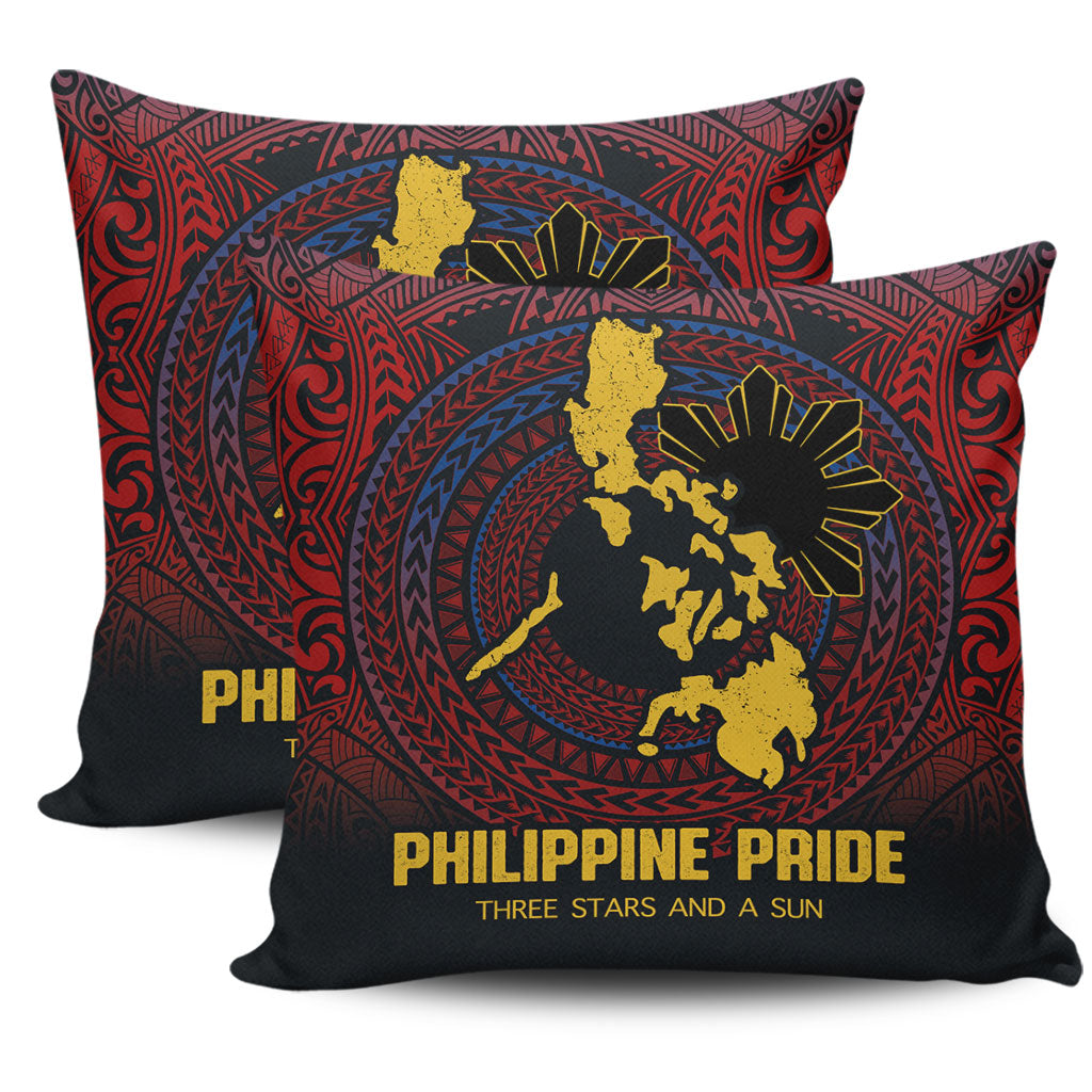 Philippines Filipinos Pillow Cases Philippine Pride Three Stars and A Sun
