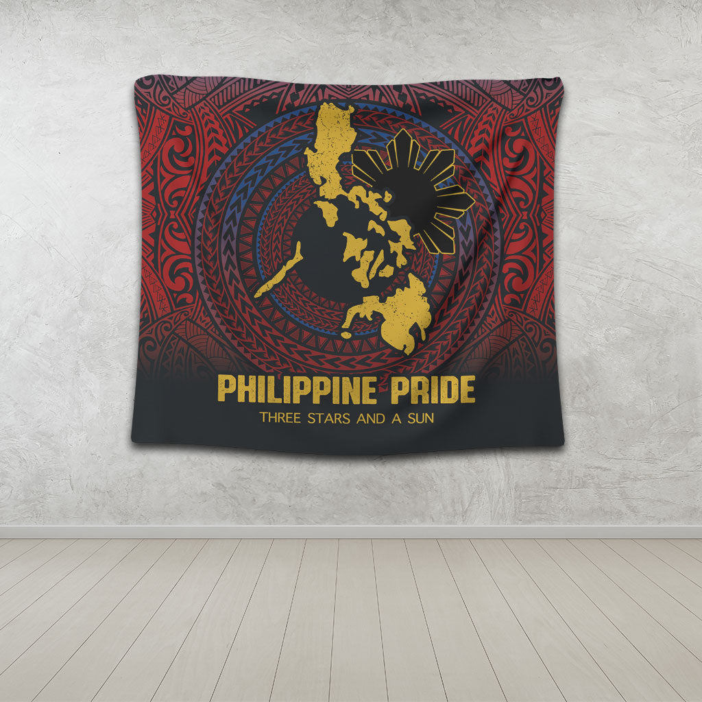 Philippines Filipinos Tapestry Philippine Pride Three Stars and A Sun