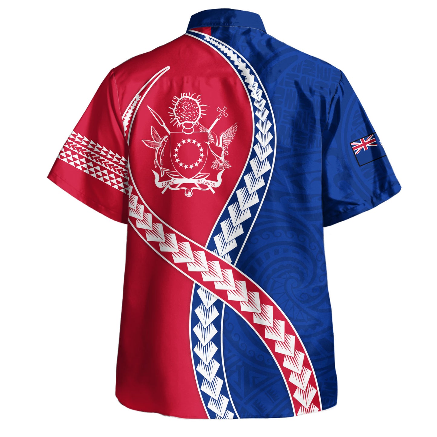 Cook Islands Hawaiian Shirt Tribal Polynesian In My Heart