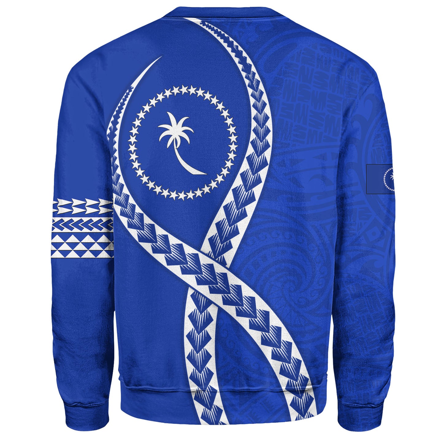 Chuuk State Sweatshirt Tribal Polynesian In My Heart