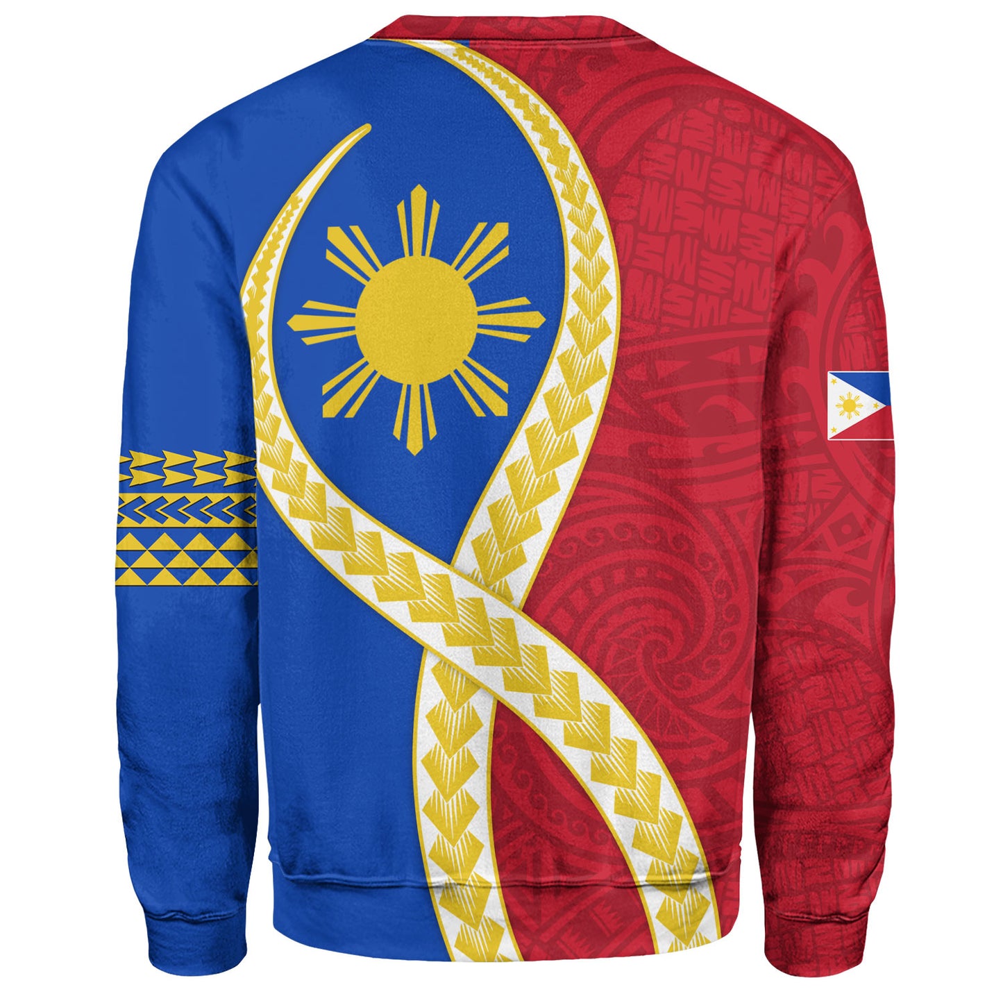 Philippines Filipinos Sweatshirt Tribal Polynesian In My Heart