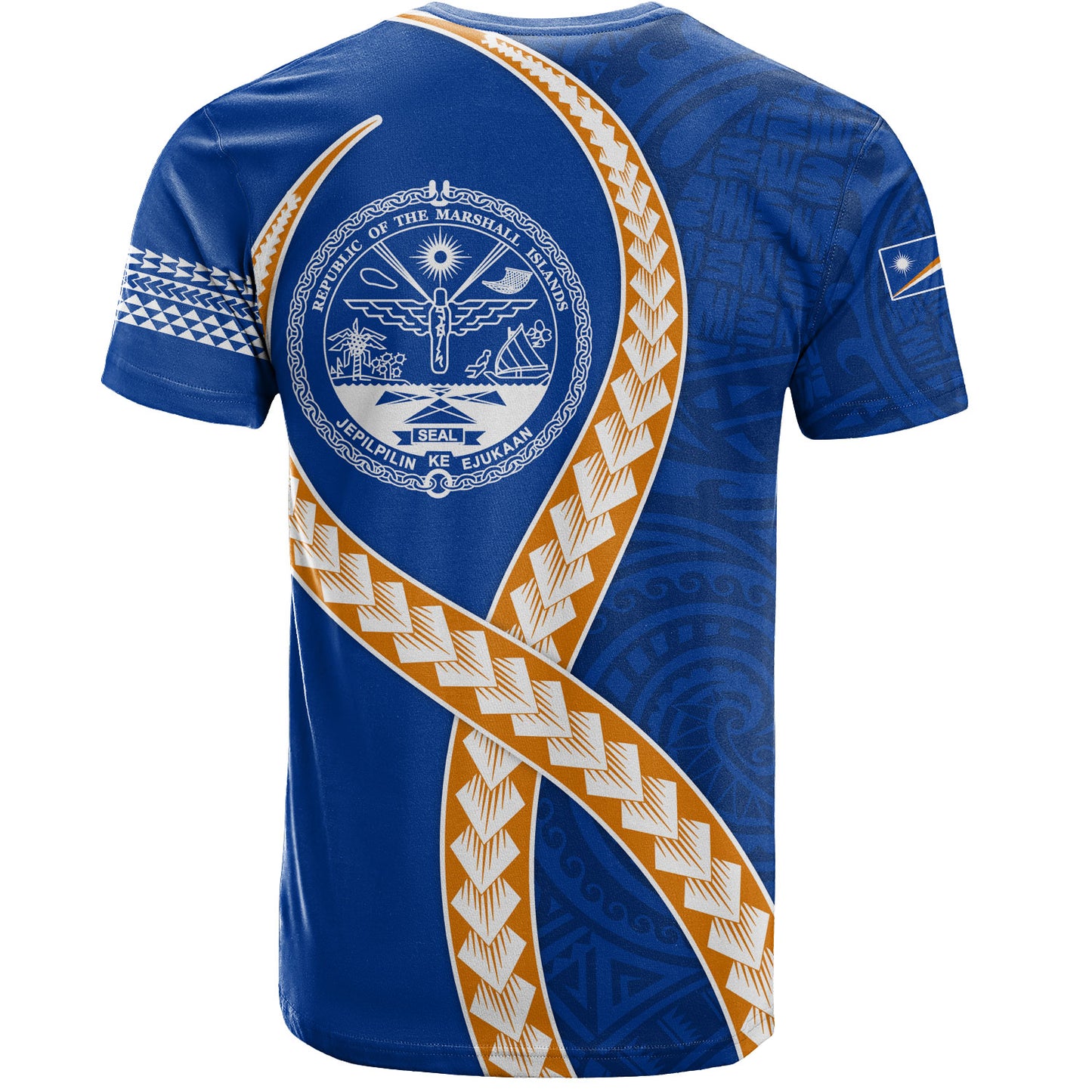 Marshall Islands T-Shirt Tribal Polynesian In My Heart