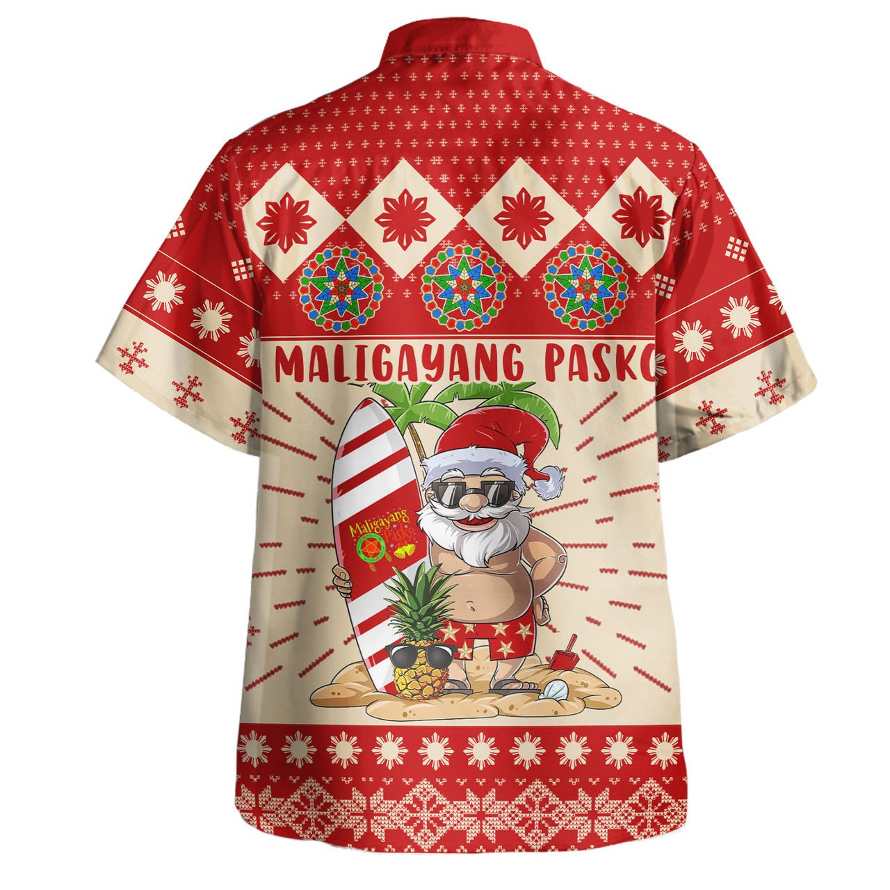 Philippines Filipinos Christmas Hawaiian Shirt Maligayang Pasko