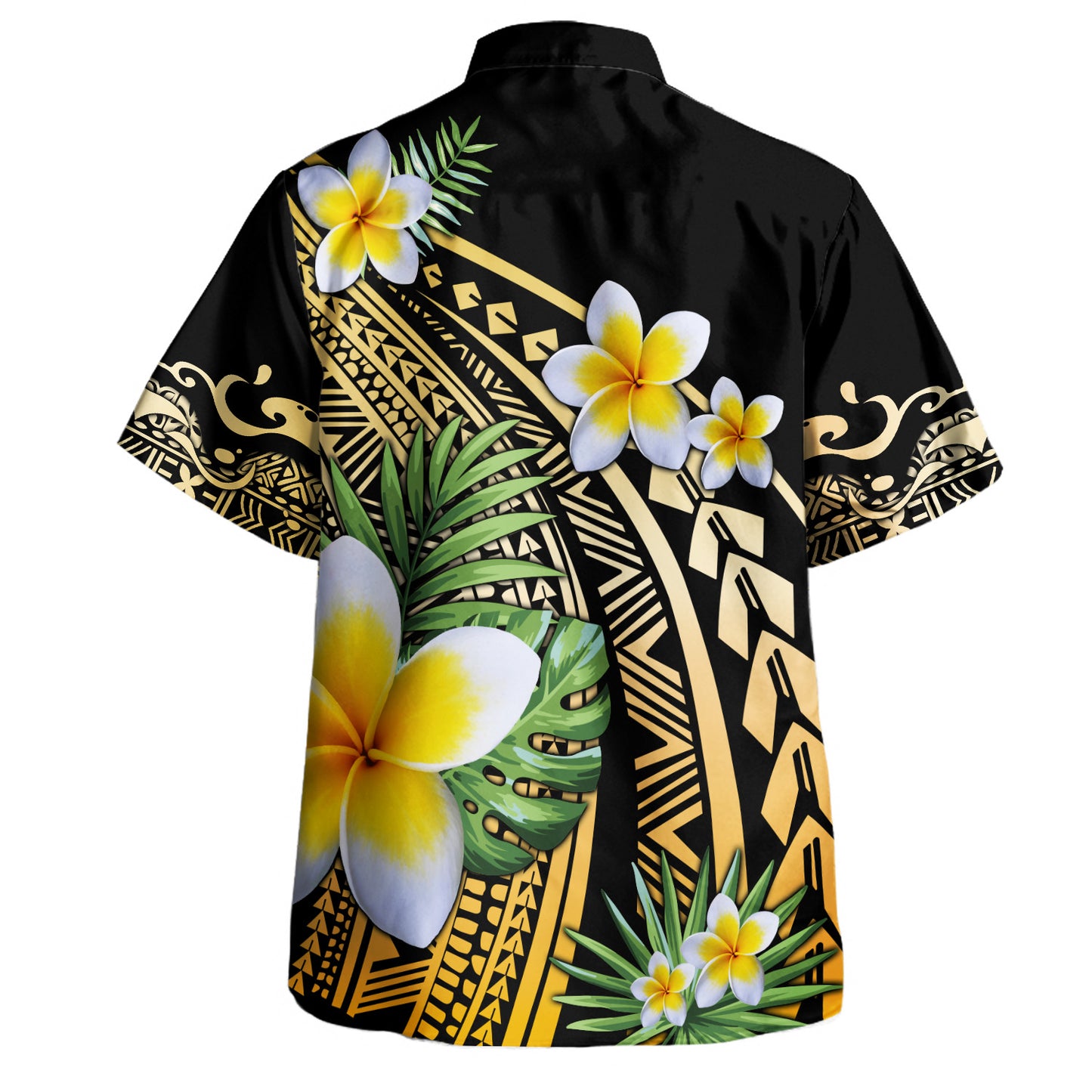Hawaii Hawaiian Shirt Plumeria Polynesian Pattern