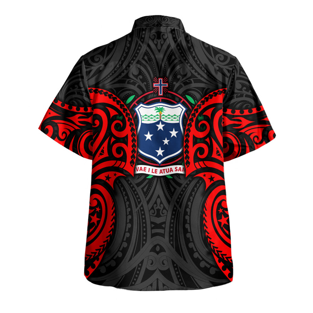 Samoa Hawaiian Shirt Custom Personalised Samoan Spirit