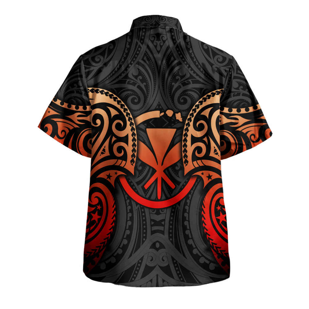 Hawaii Hawaiian Shirt Custom Personalised Spirit Red Version