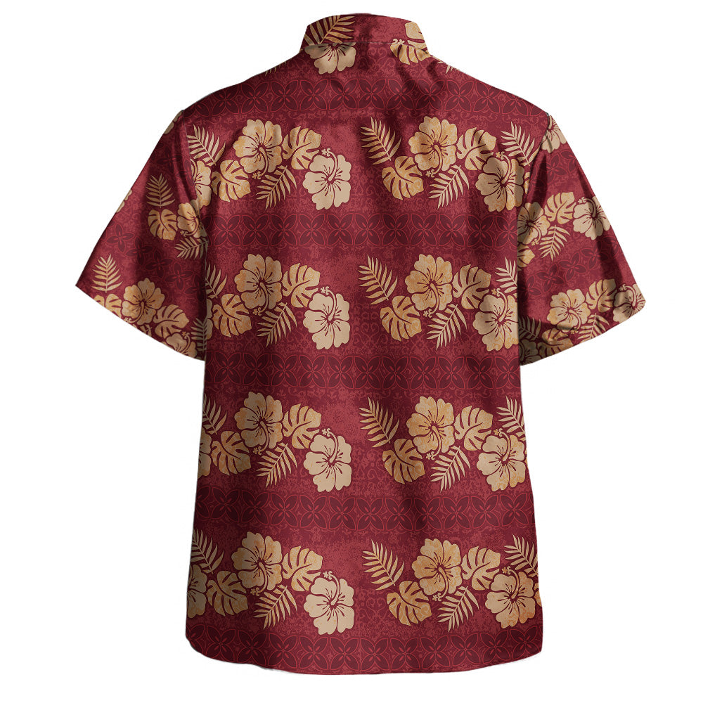 Hawaii Hawaiian Shirt Polynesian Retro Hawaiian Pattern