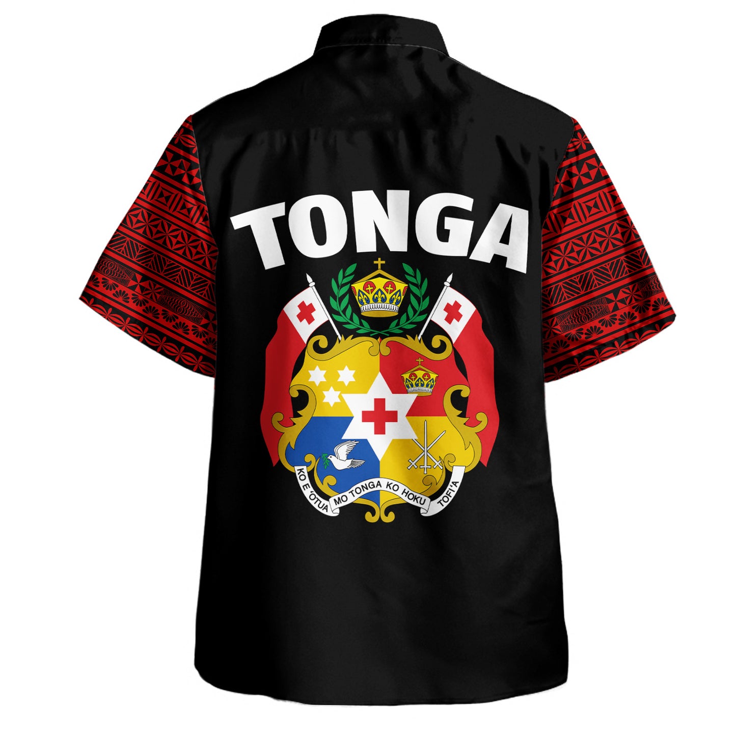 Tonga Hawaiian Shirt Tonga Flag Special Version