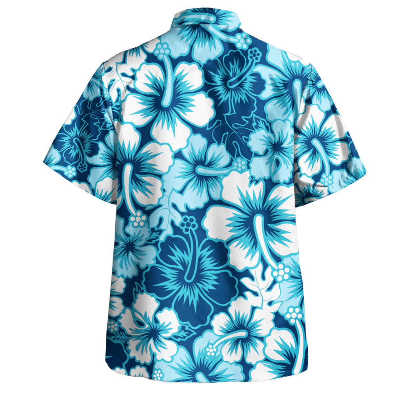 Safari Style Aloha Hawaiian Shirt Hibiscus Flowers Patterns