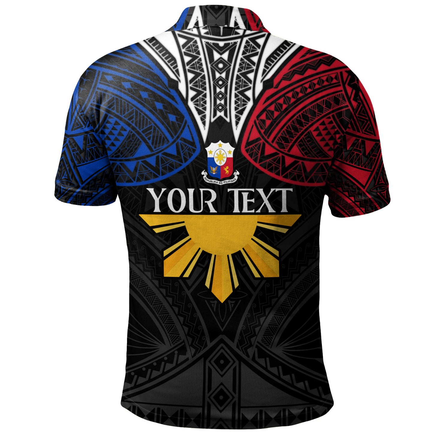 Philippines Filipinos Custom Personalised Polo Shirt Unique Filipino Tribal Tattoos For Inspiration