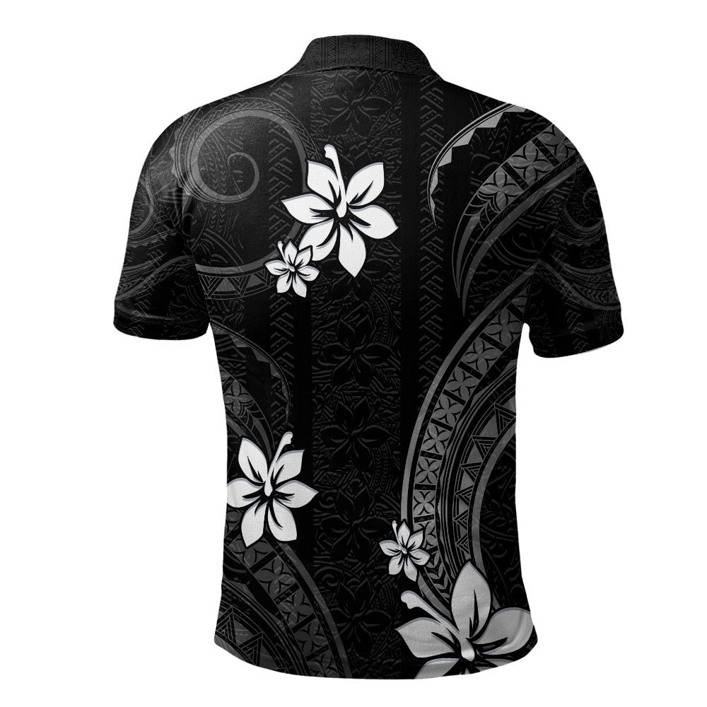 Hawaii Polo Shirt Polynesian Pattern Plumeria