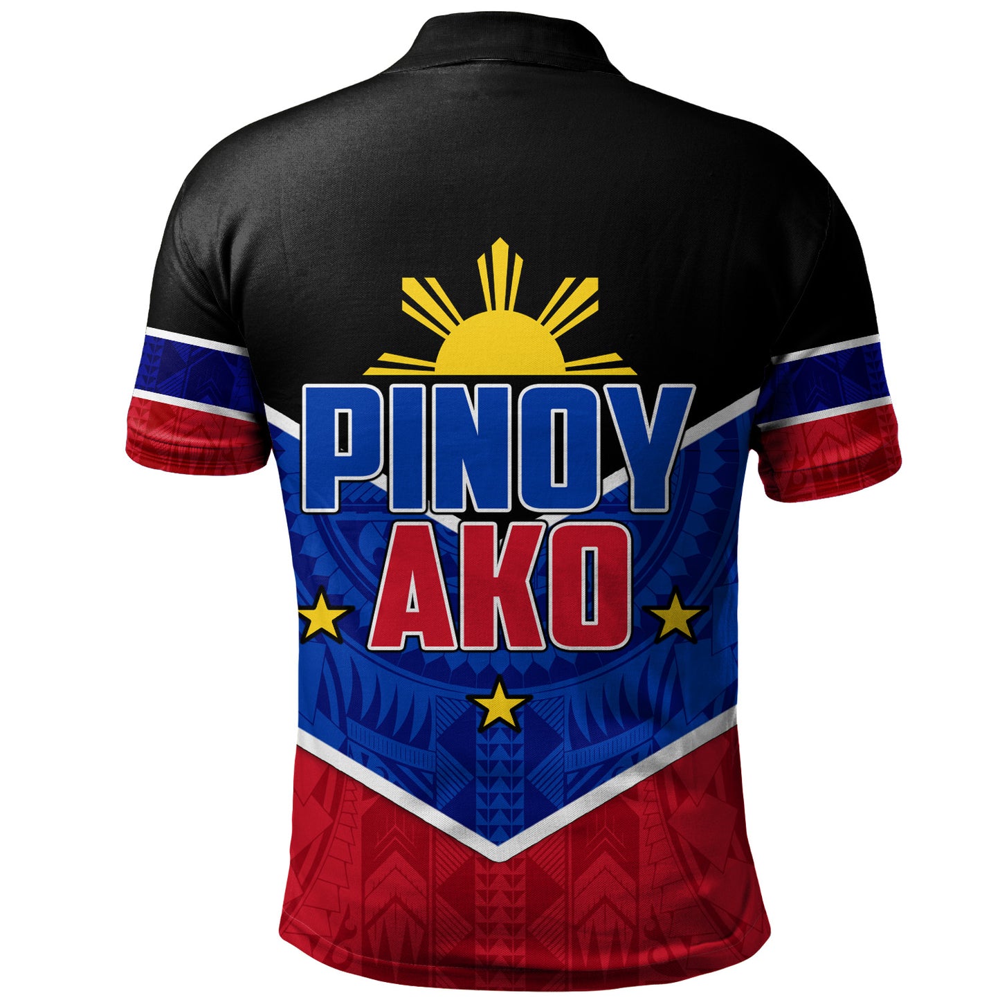 Philippines Filipinos Polo Shirt Pinoy Ako Style
