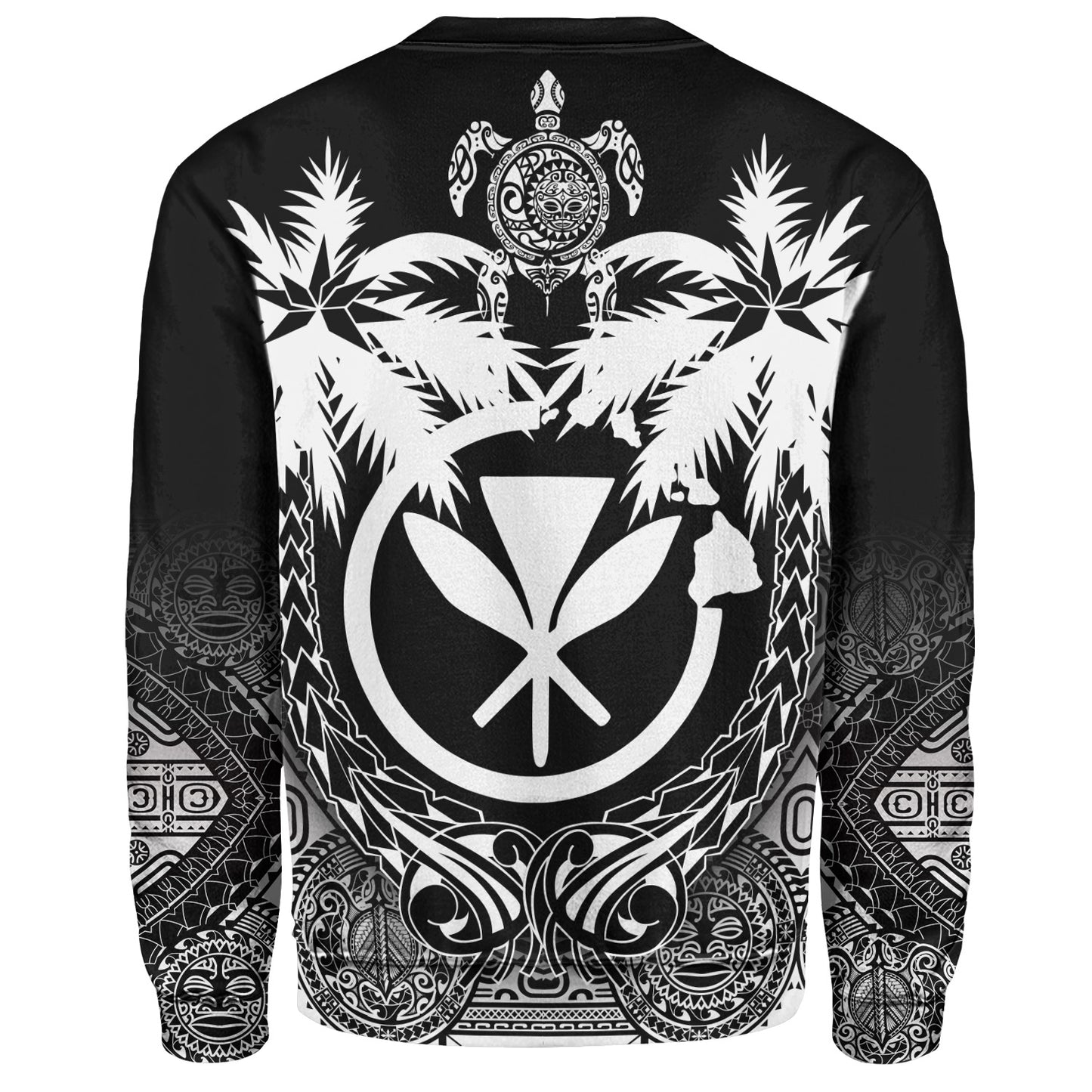 Hawaii Sweatshirt Polynesian Coconut