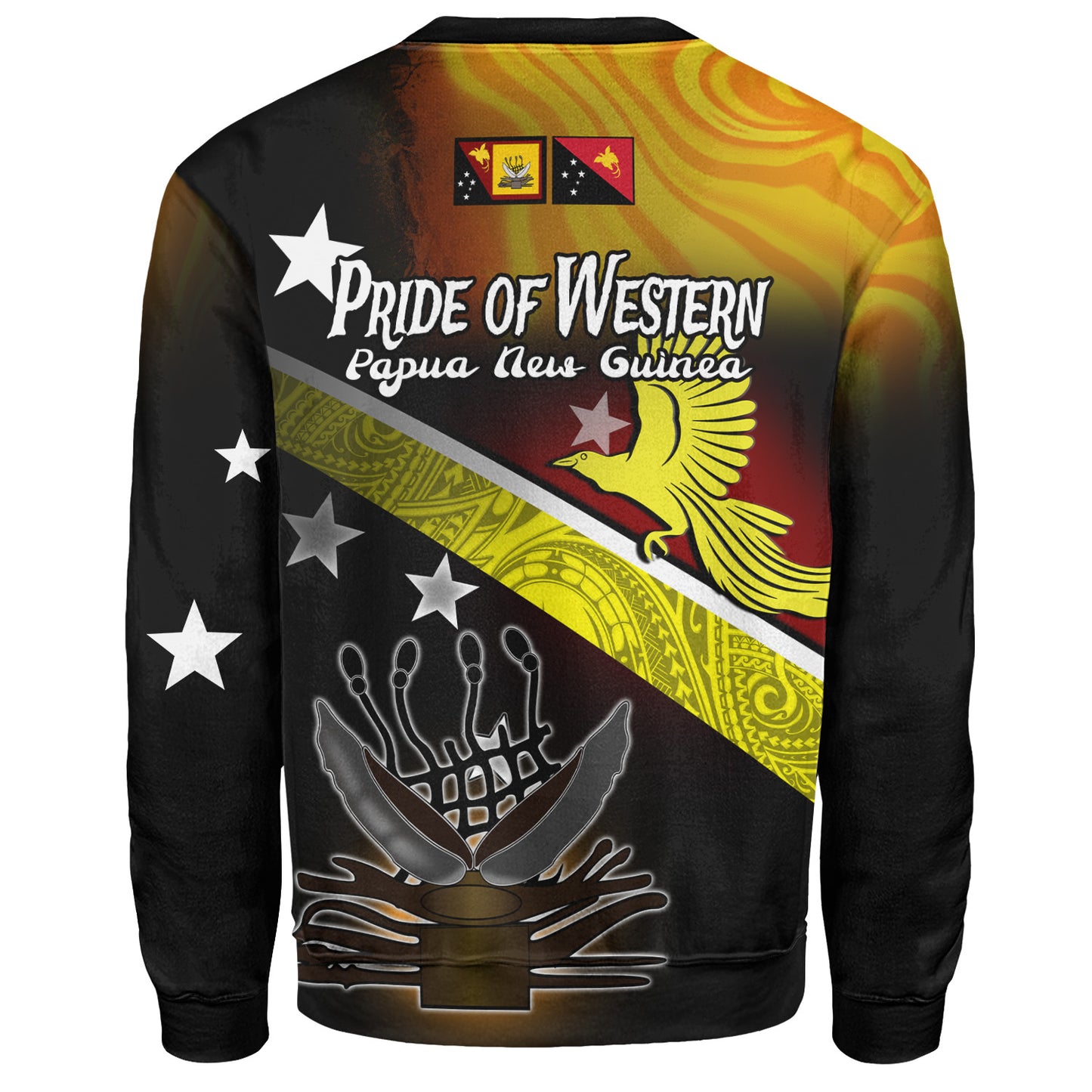 Papua New Guinea Sweatshirt Pride Of Western PNG