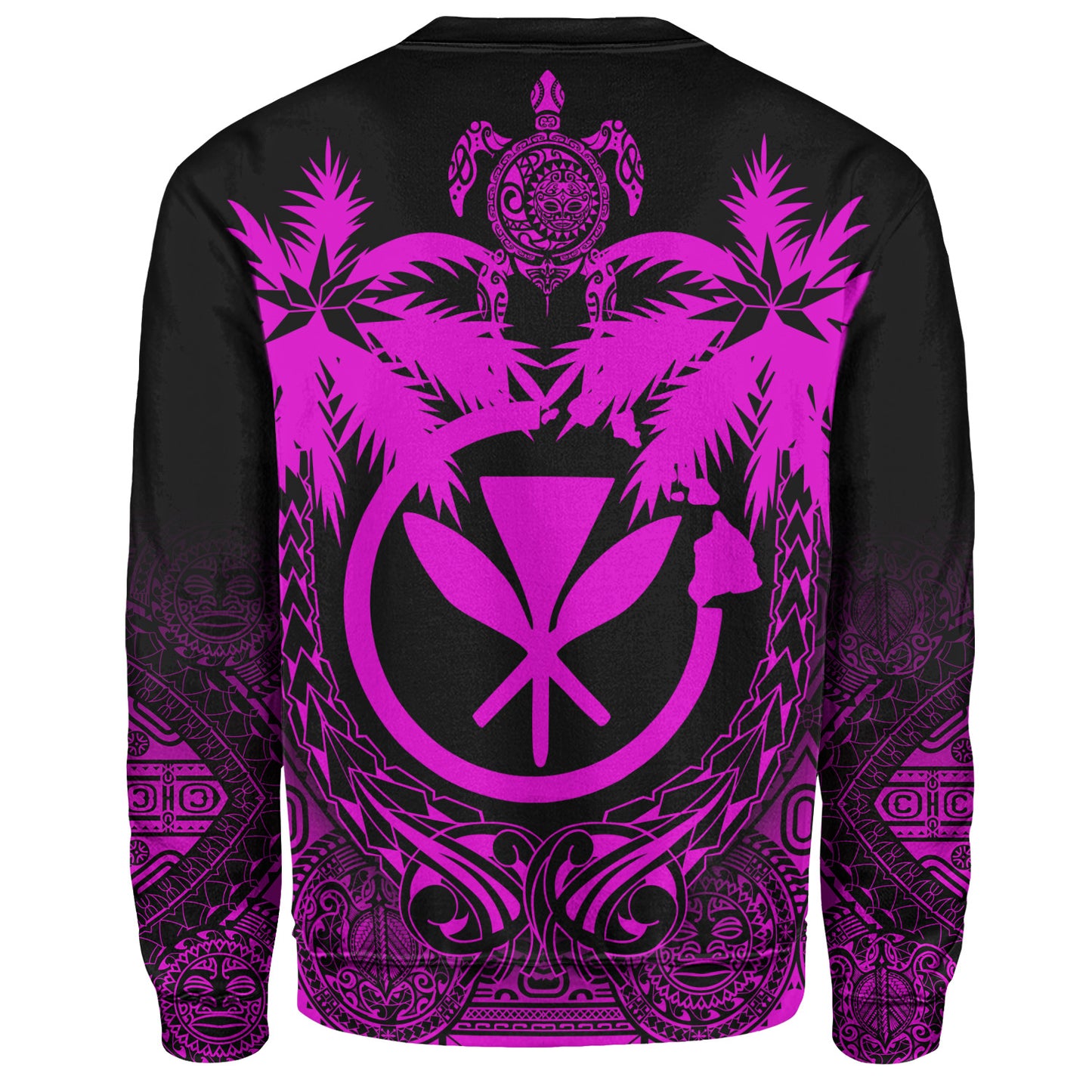 Hawaii Sweatshirt Polynesian Coconut