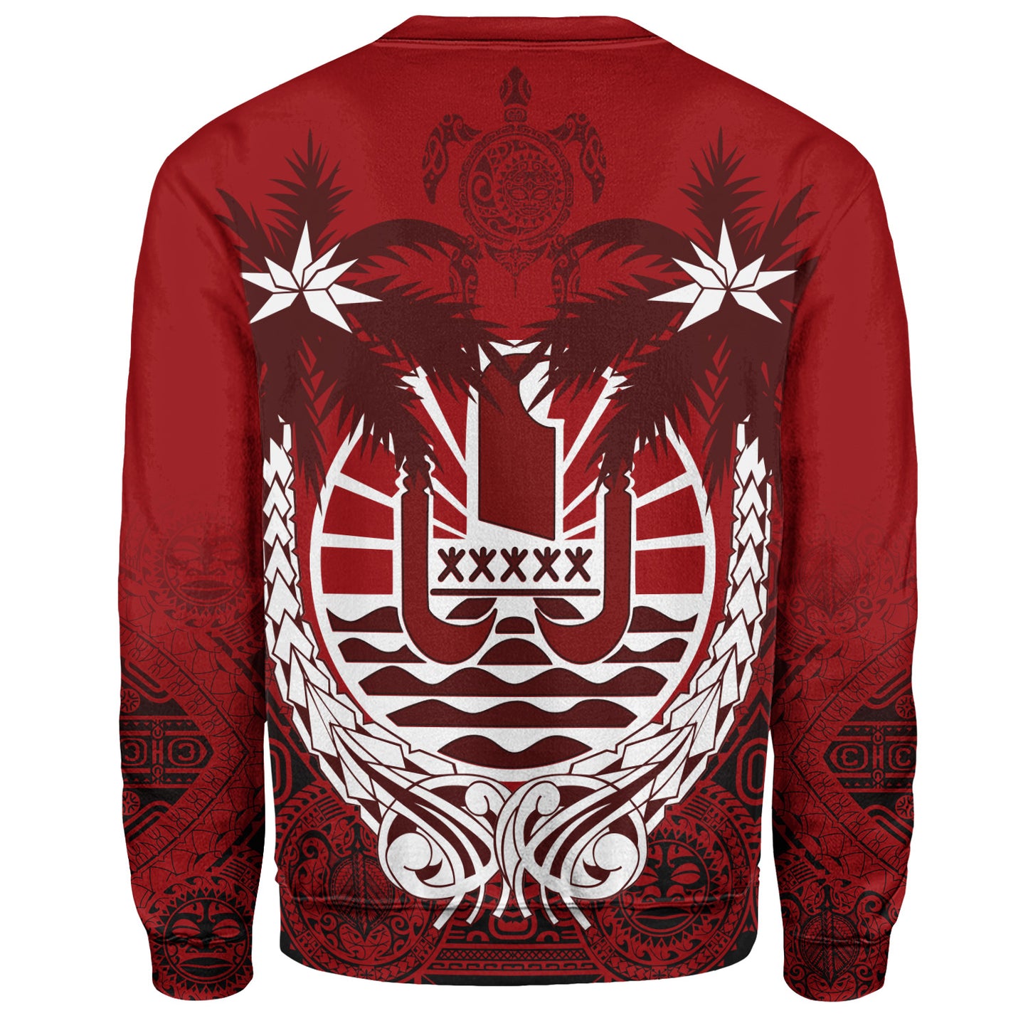 Tahiti Sweatshirt Polynesian Coconut