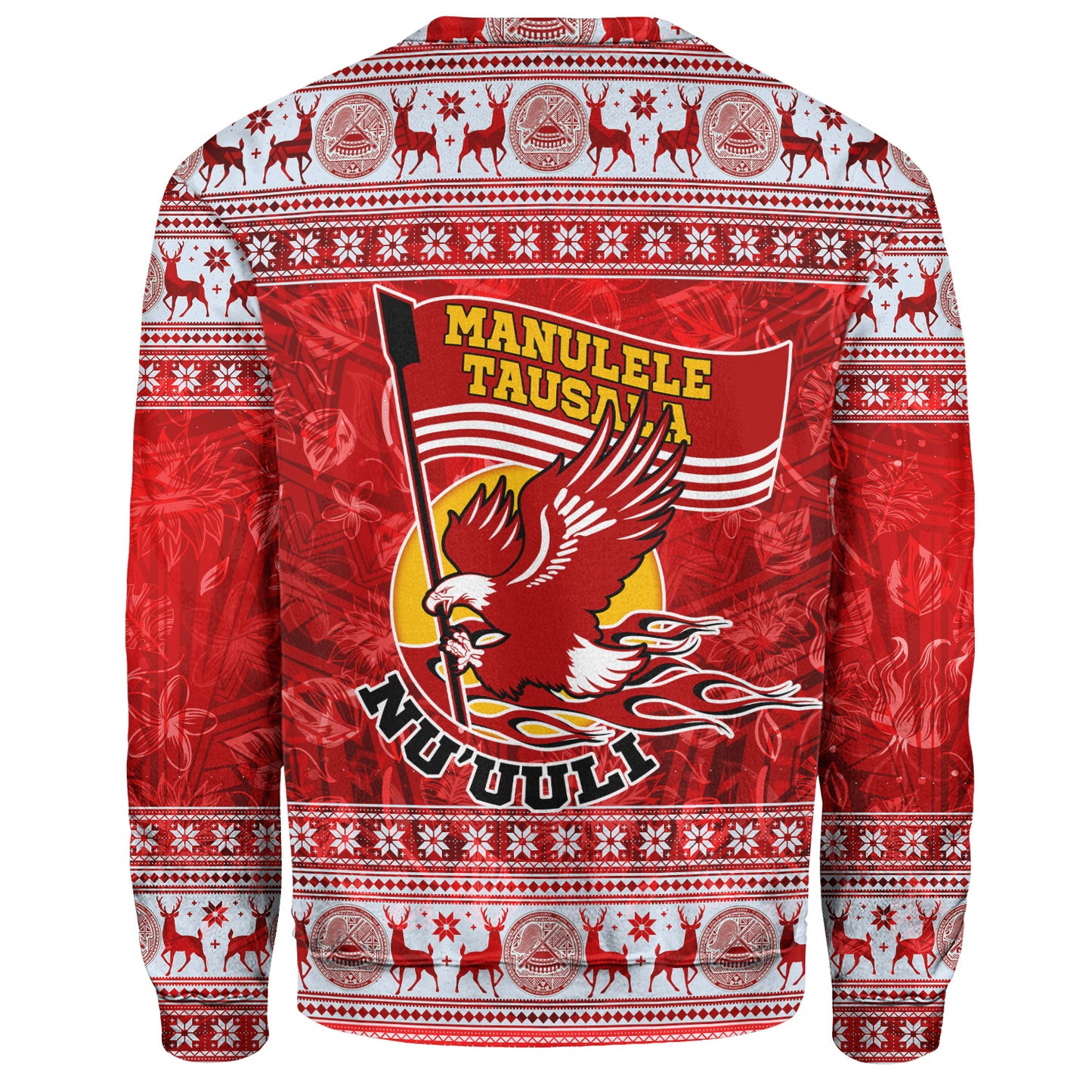 American Samoa Sweatshirt Nu'uuli Christmas Style