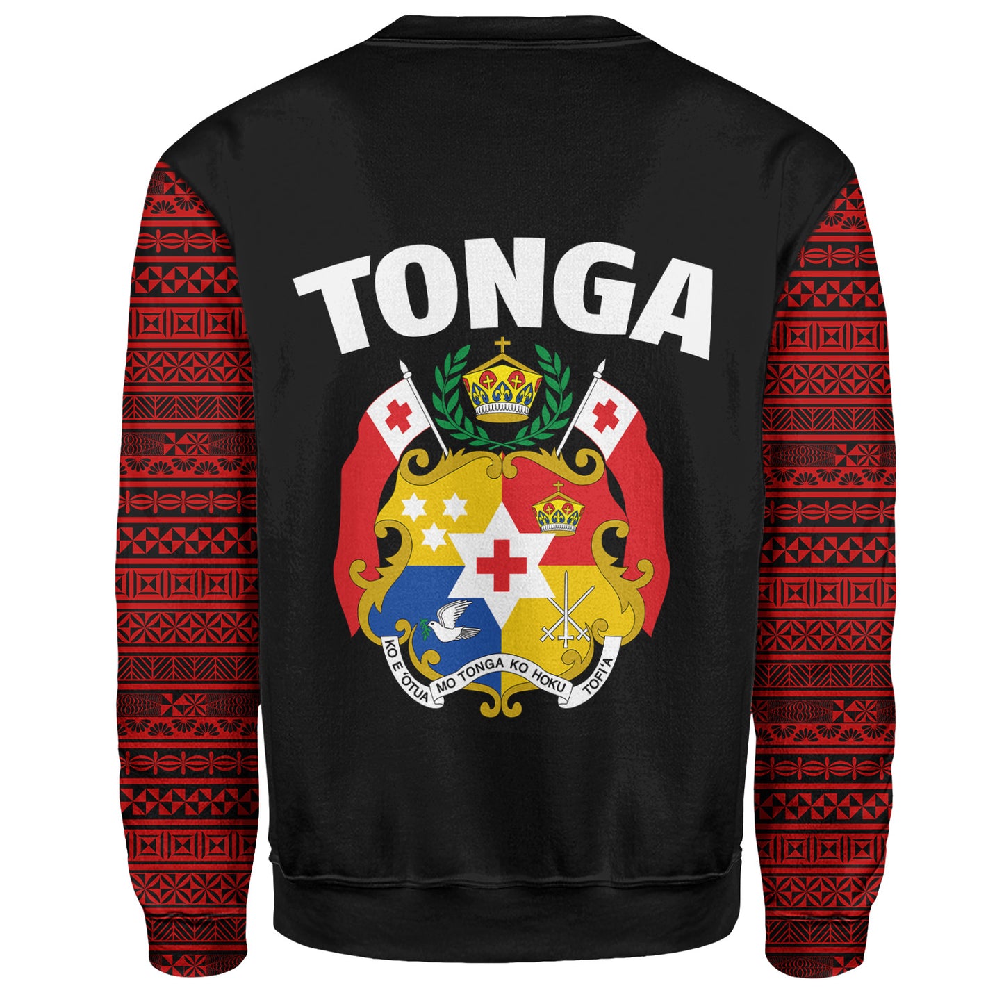Tonga Sweatshirt Tonga Flag Special Version