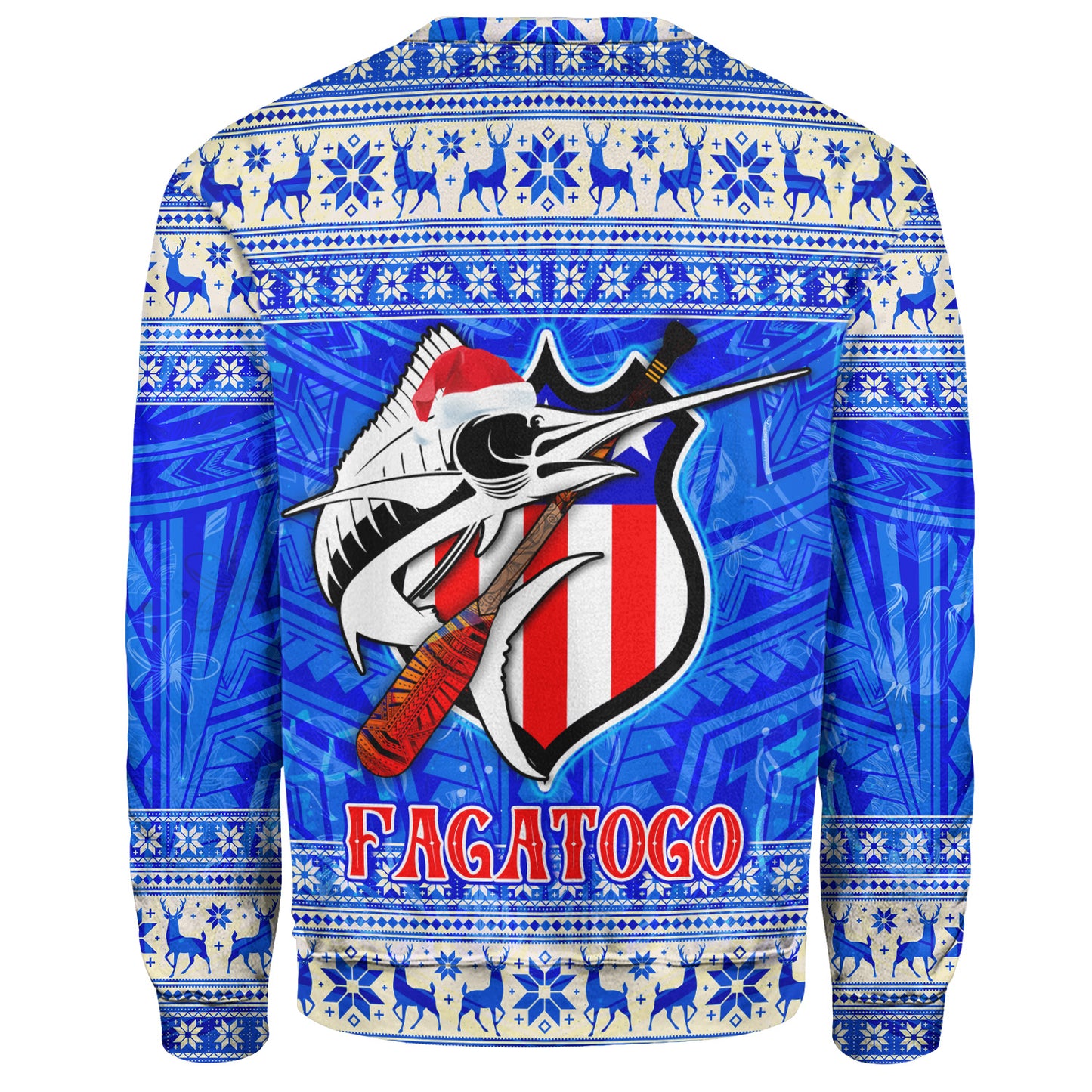 American Samoa Sweatshirt Fagatogo Christmas Style