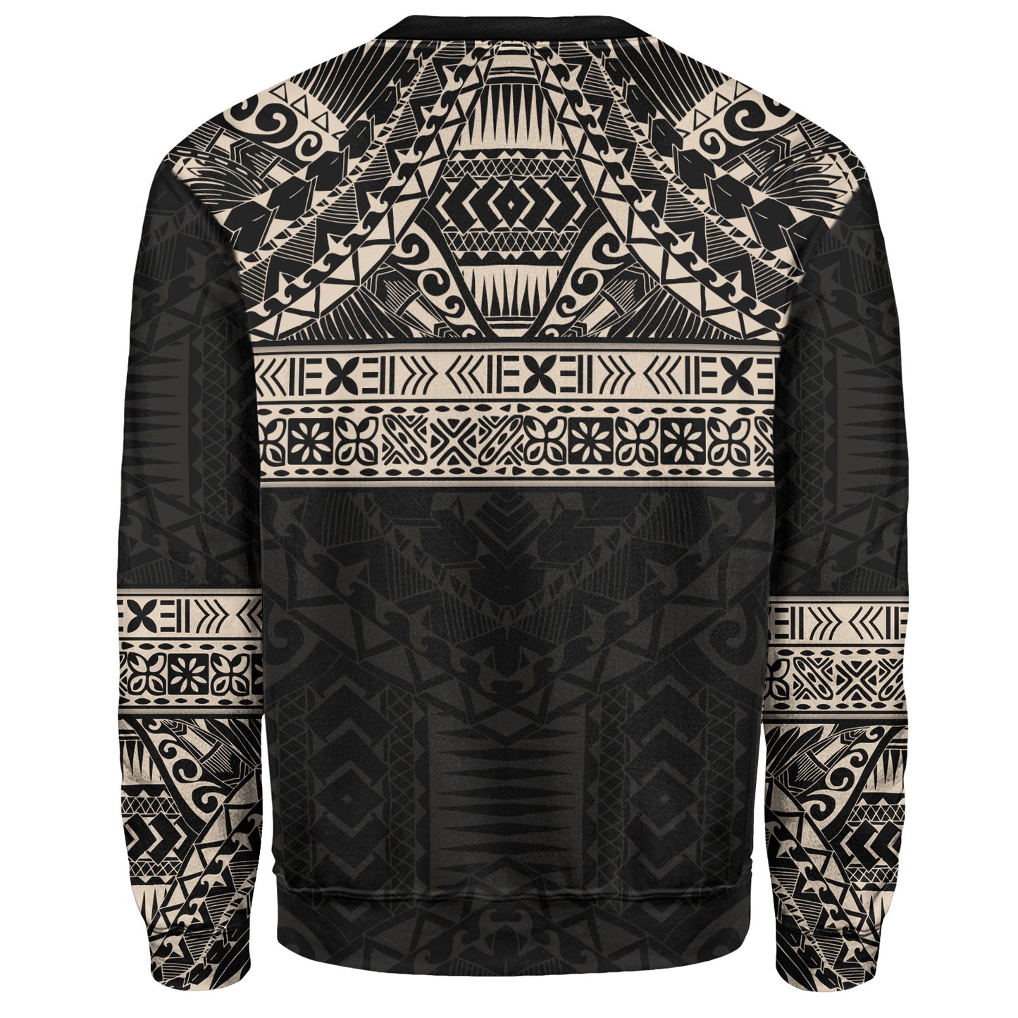 Polynesian Sweatshirt Traditional Tribal Tattoos
