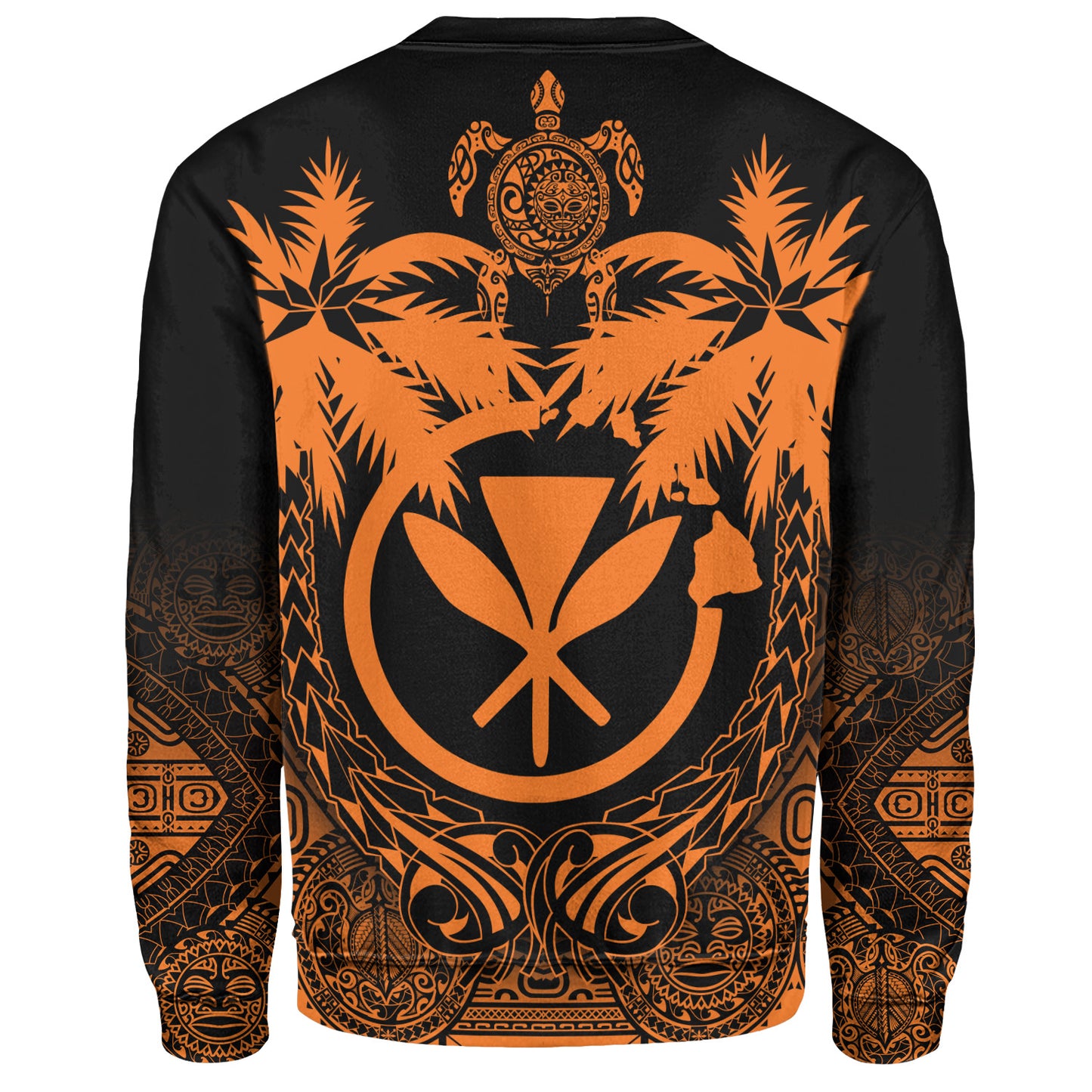 Hawaii Sweatshirt Polynesian Coconut