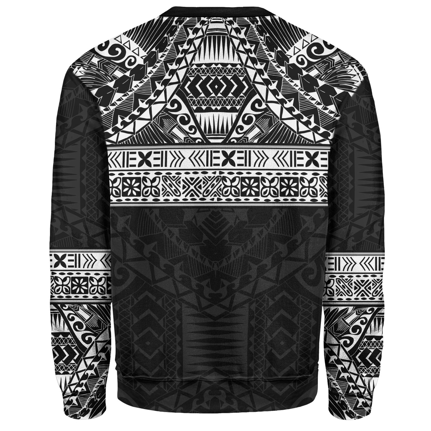 Polynesian Sweatshirt Traditional Tribal Tattoos