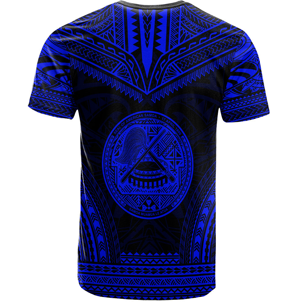 American Samoa T-Shirt Custom Personalised Polynesian Chief Tattoo