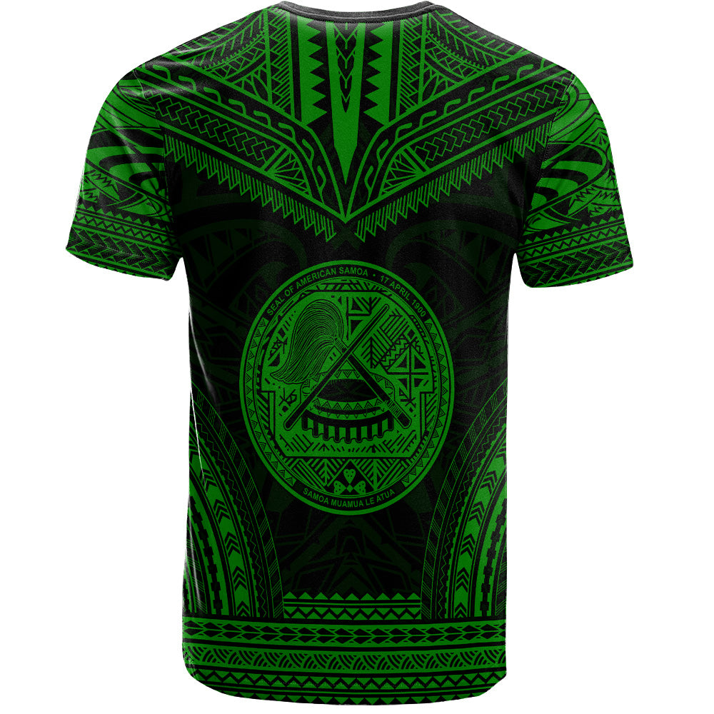 American Samoa T-Shirt Custom Personalised Polynesian Chief Tattoo