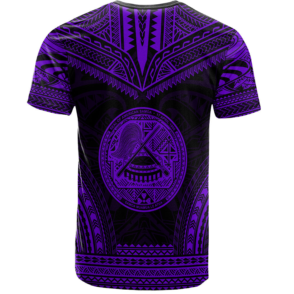 American Samoa T-Shirt Custom Personalised Polynesian Chief Tattoo