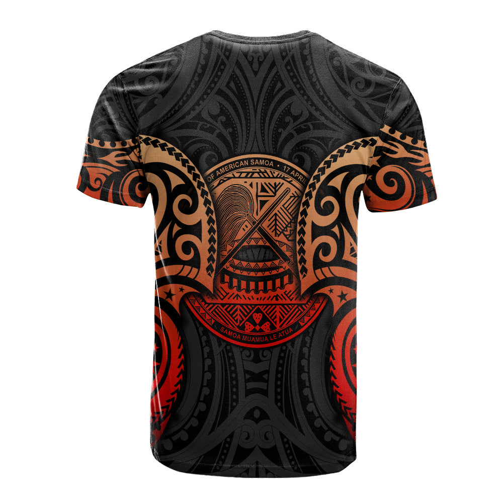 American Samoa T-Shirt Custom Personalised Spirit Red Version