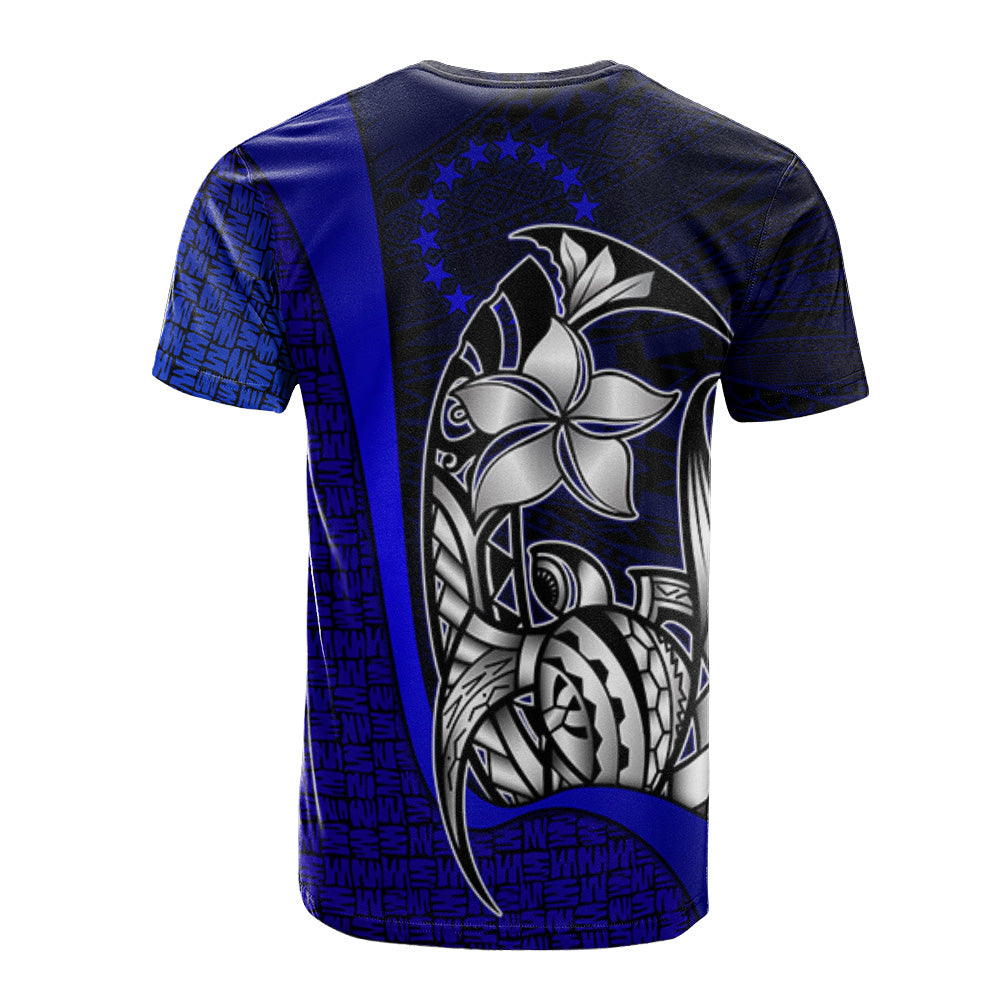 Cook Islands T-Shirt Custom Personalised Turtle with Hook