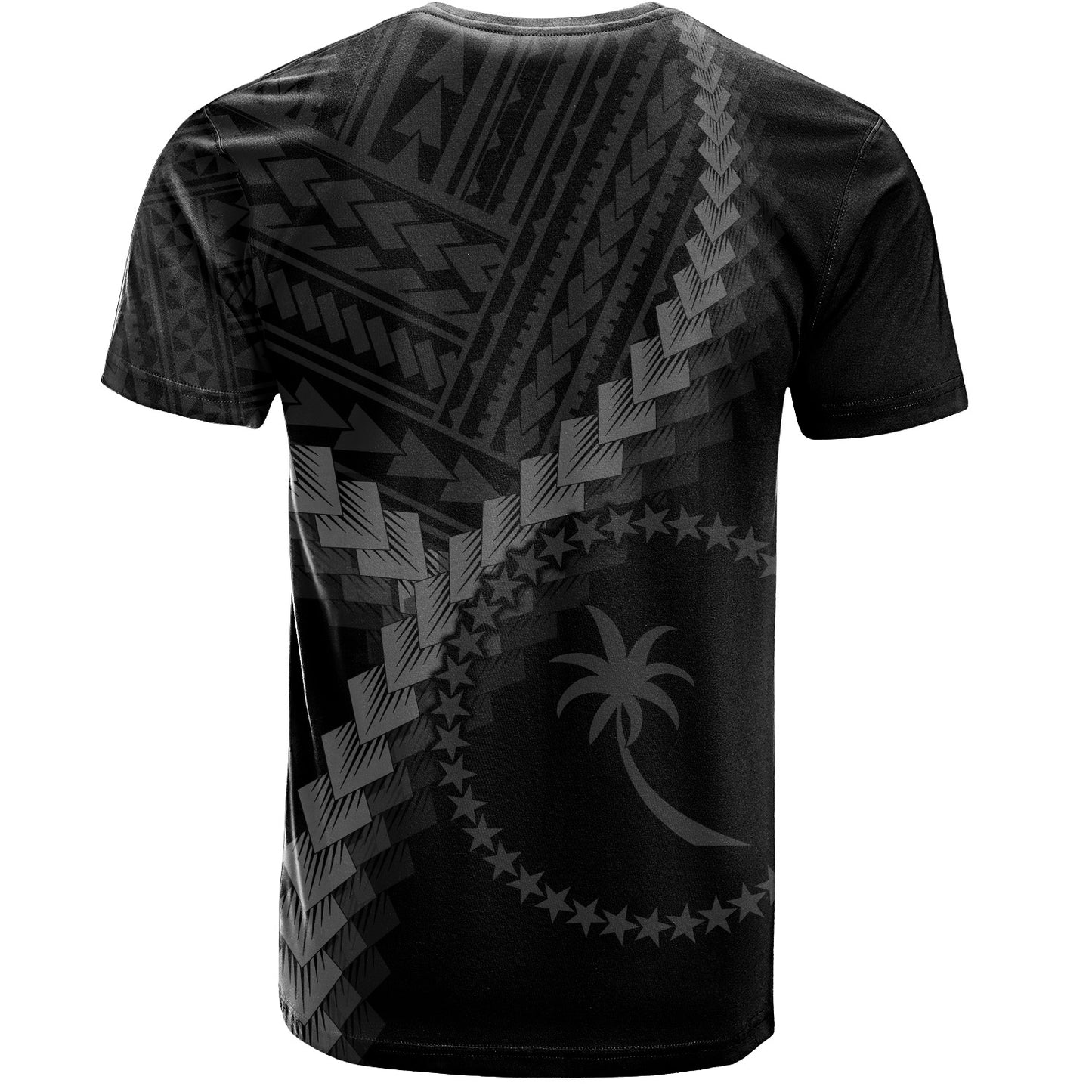 Chuuk State T-Shirt Coat Of Arm Polynesian Tattoo Style