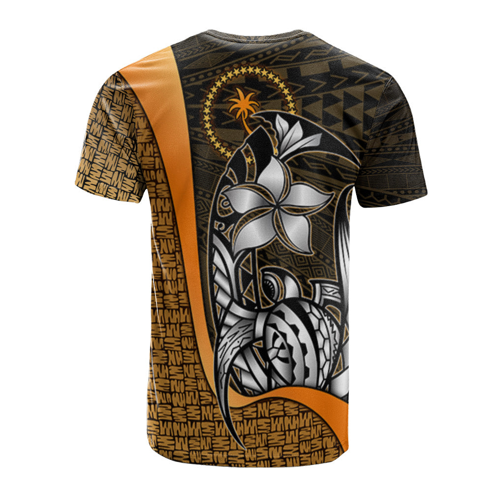Chuuk Micronesian T-Shirt Turtle with Hook