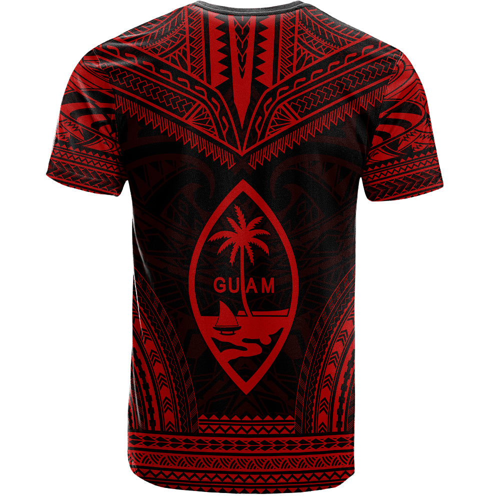 Guam T-Shirt Custom Personalised Polynesian Chief Tattoo